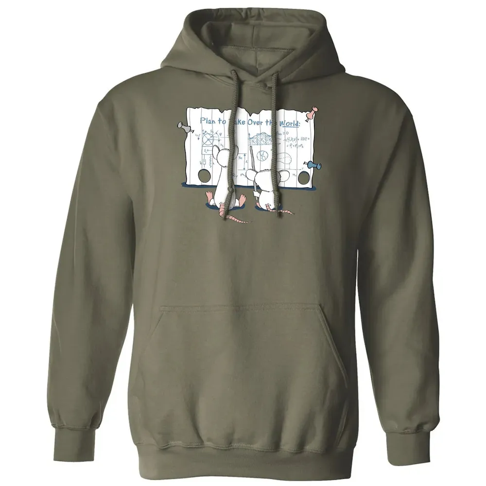 Plan To Take Over The World Classic Unisex Hoodie - 4
