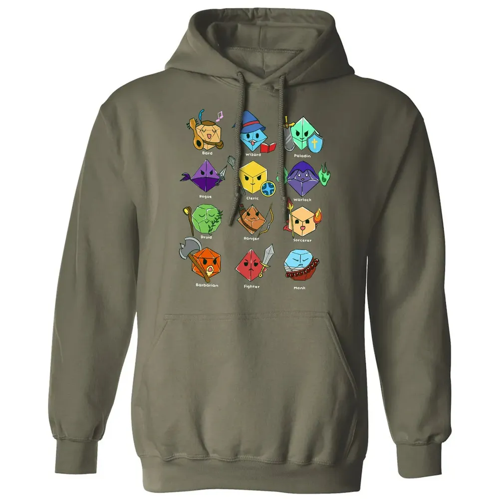 Kawaii Classes Dice Classic Unisex Hoodie - 4