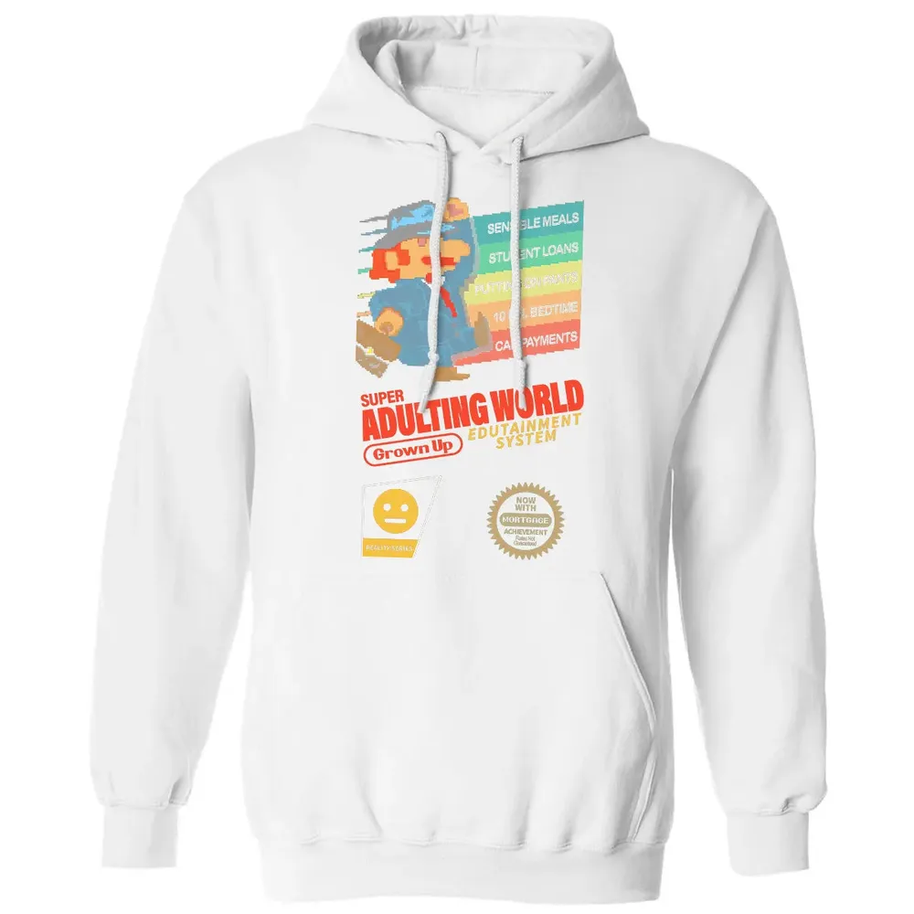Adulting World Classic Unisex Hoodie - 11