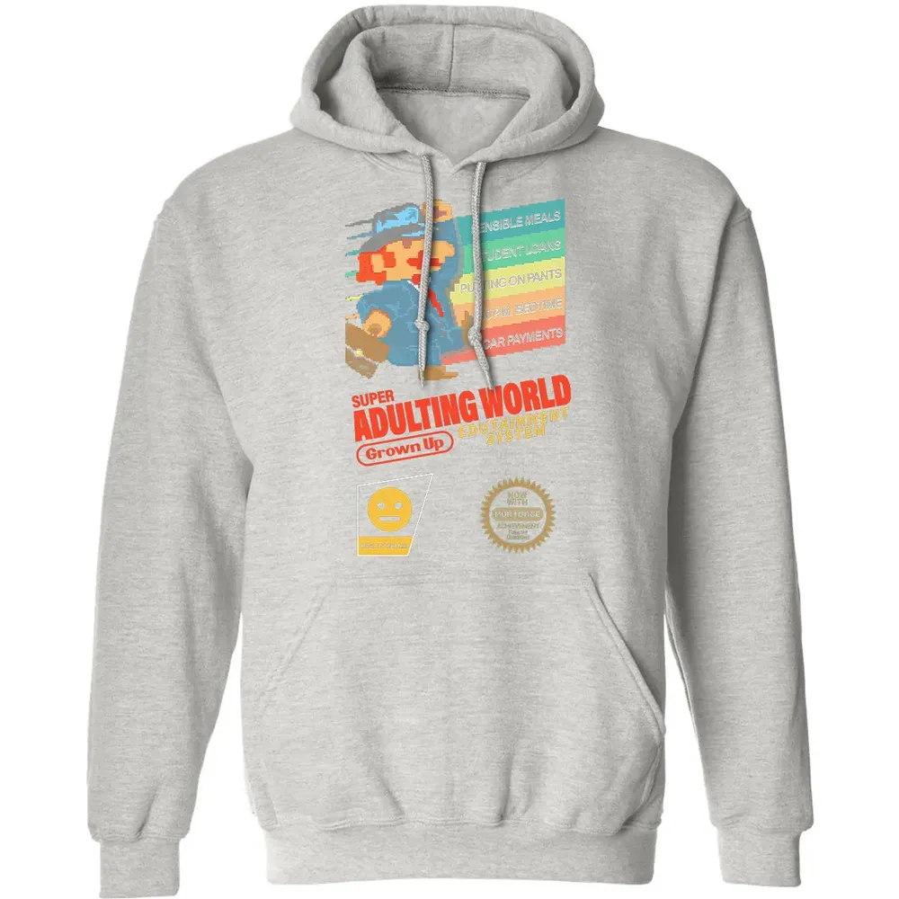 Adulting World Classic Unisex Hoodie - 8