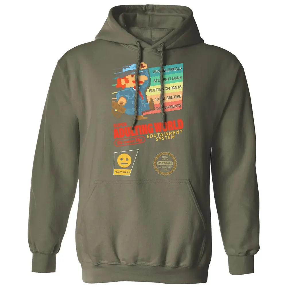 Adulting World Classic Unisex Hoodie - 4