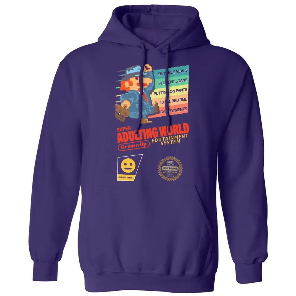 Adulting World Classic Unisex Hoodie - 6