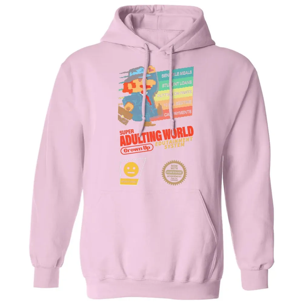 Adulting World Classic Unisex Hoodie - 3