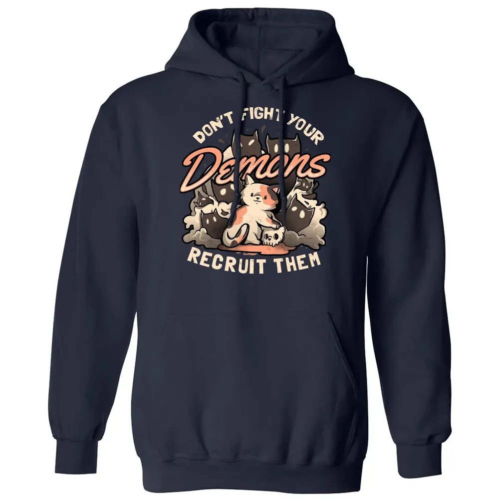 Don't Fight Your Demons Classic Unisex Hoodie - 2
