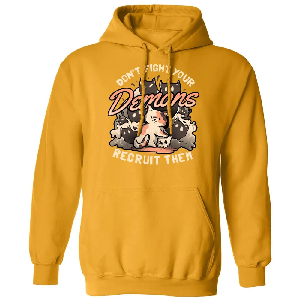 Don't Fight Your Demons Classic Unisex Hoodie - 12