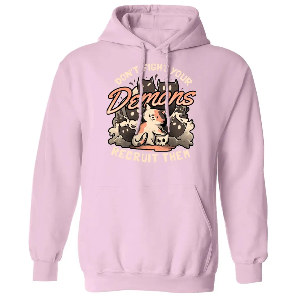 Don't Fight Your Demons Classic Unisex Hoodie - 3