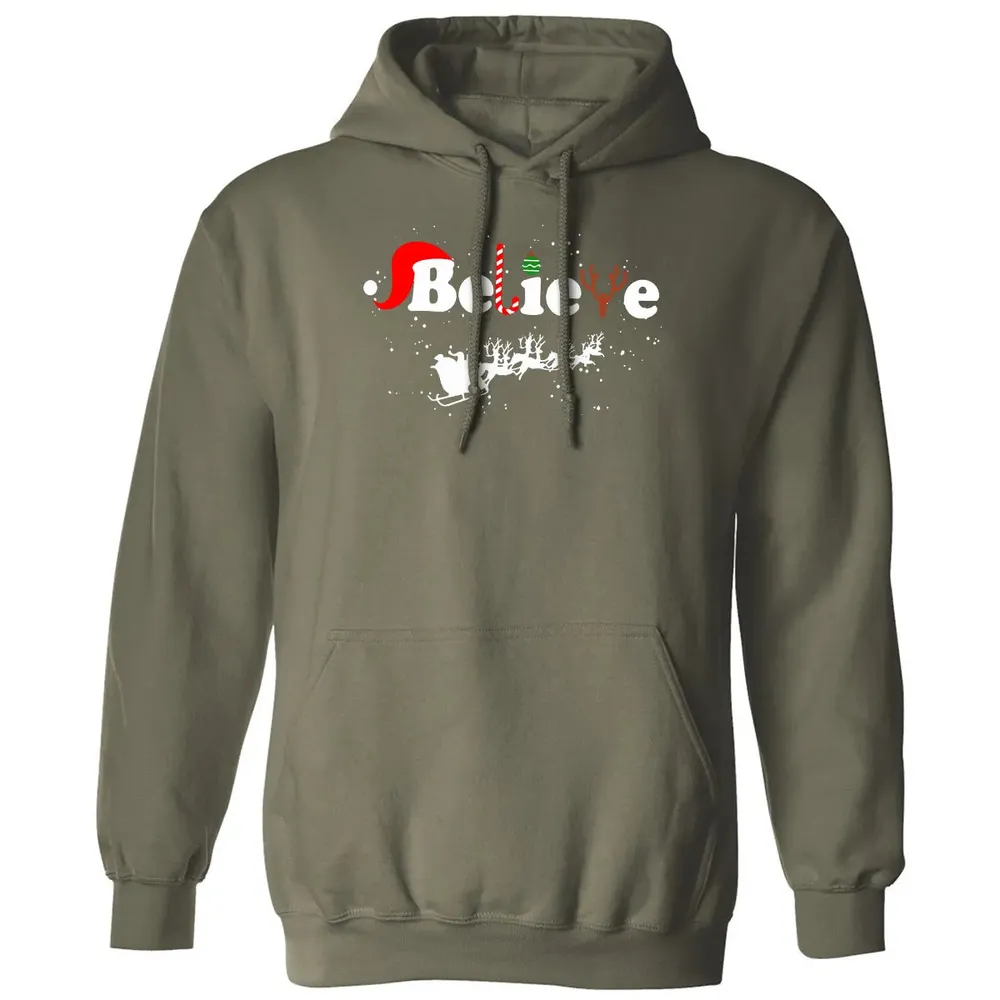 Believe in Santa Classic Unisex Hoodie - 4