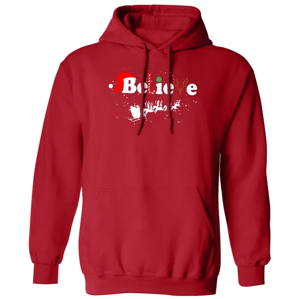 Believe in Santa Classic Unisex Hoodie - 5