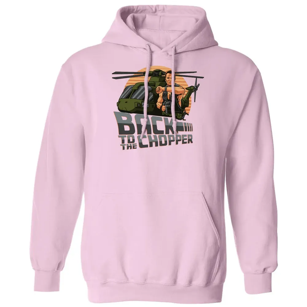 Back To The Chopper Classic Unisex Hoodie - 3