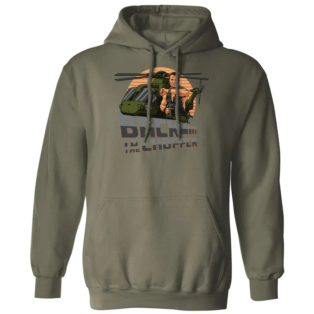 Back To The Chopper Classic Unisex Hoodie - 4