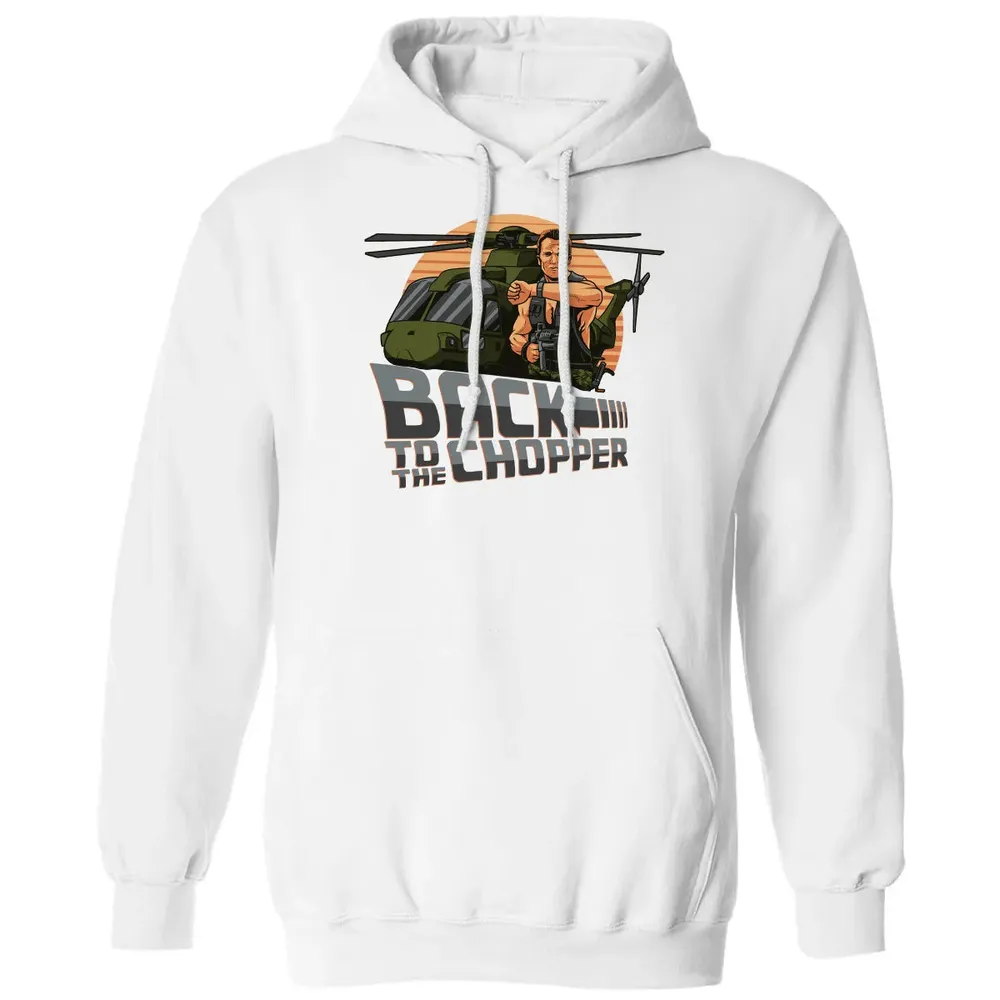Back To The Chopper Classic Unisex Hoodie - 11