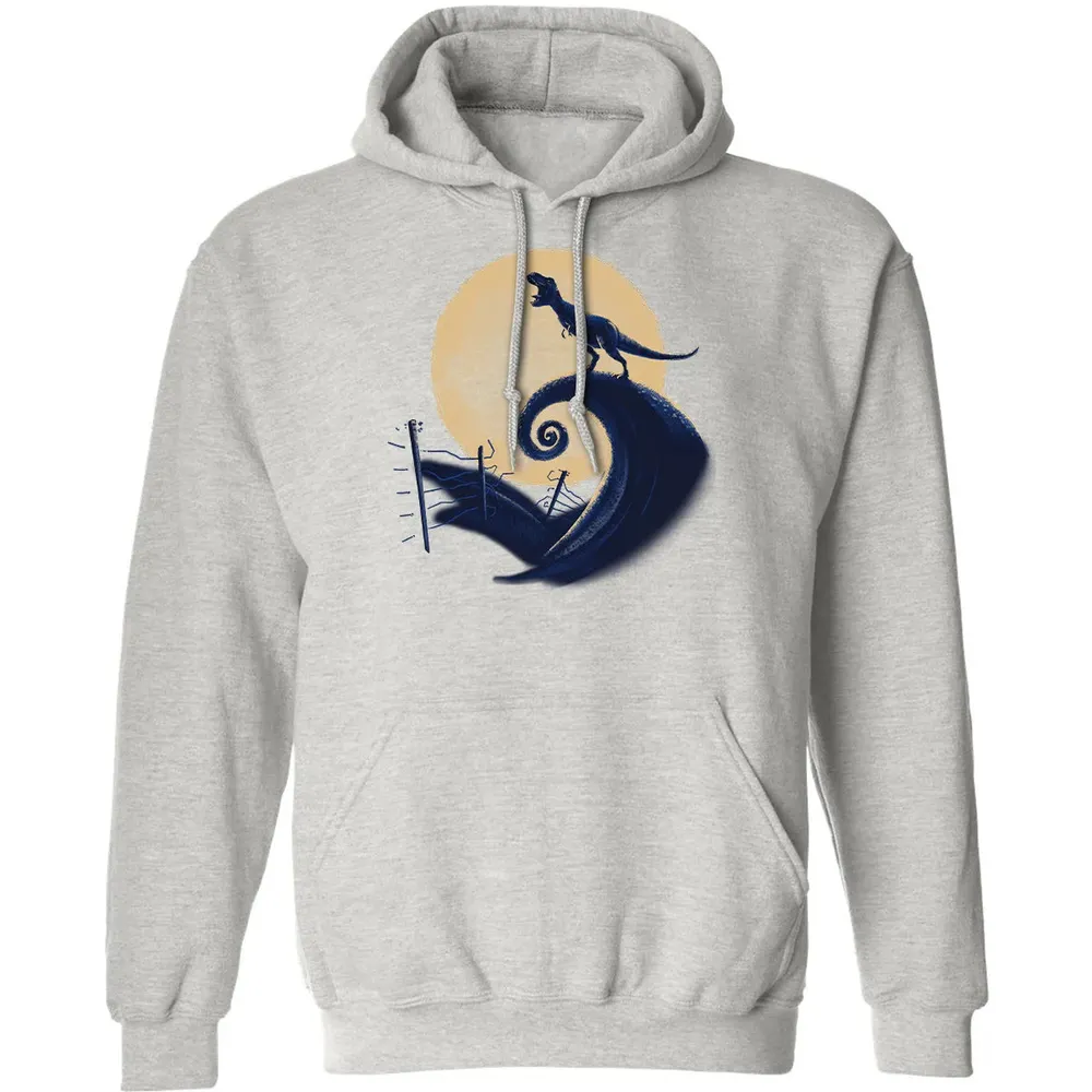 Dinosaur On Nightmare Classic Unisex Hoodie - 8