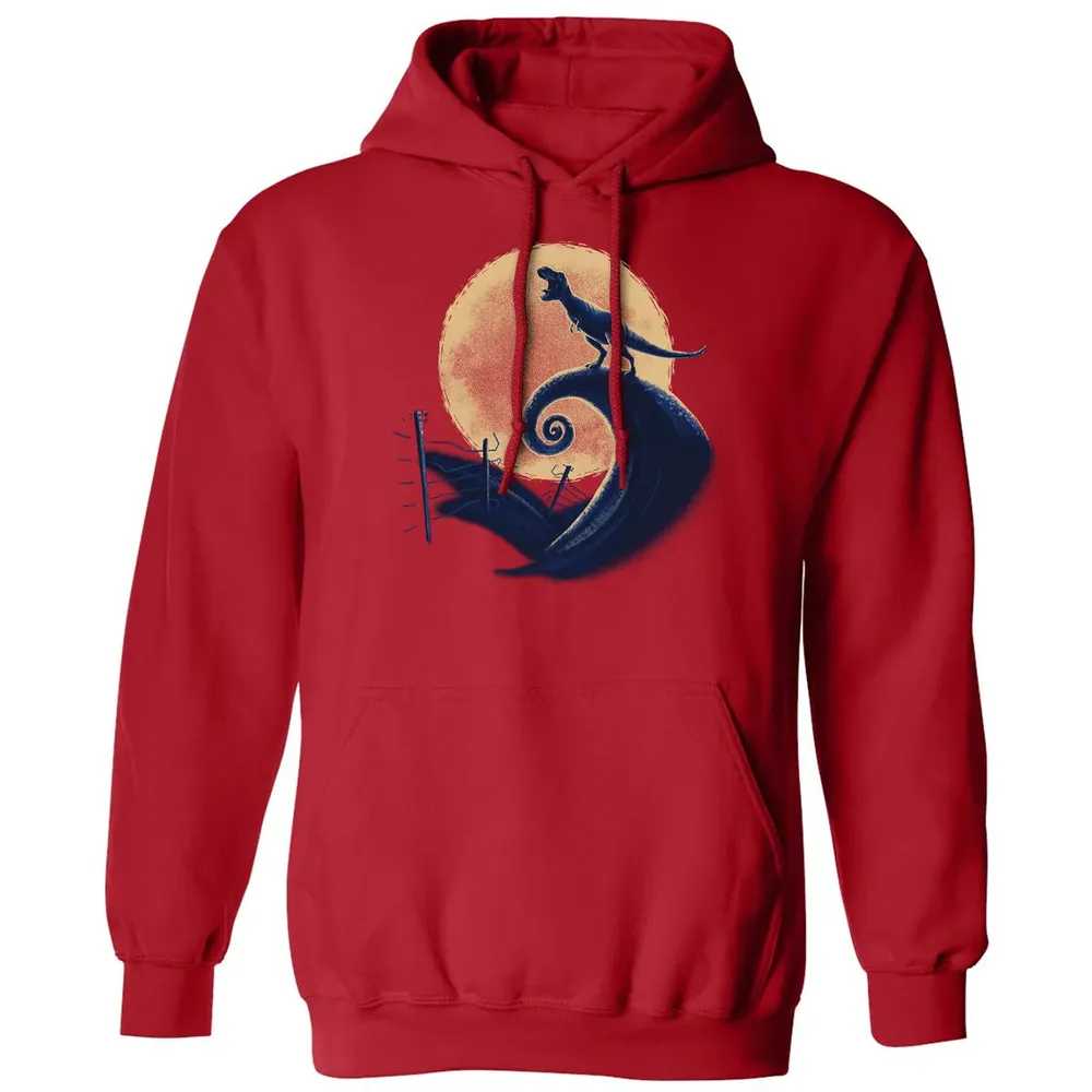 Dinosaur On Nightmare Classic Unisex Hoodie - 5