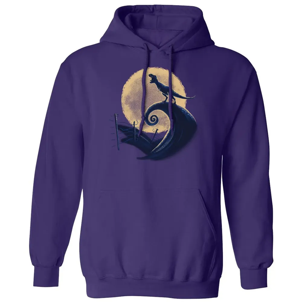 Dinosaur On Nightmare Classic Unisex Hoodie - 6
