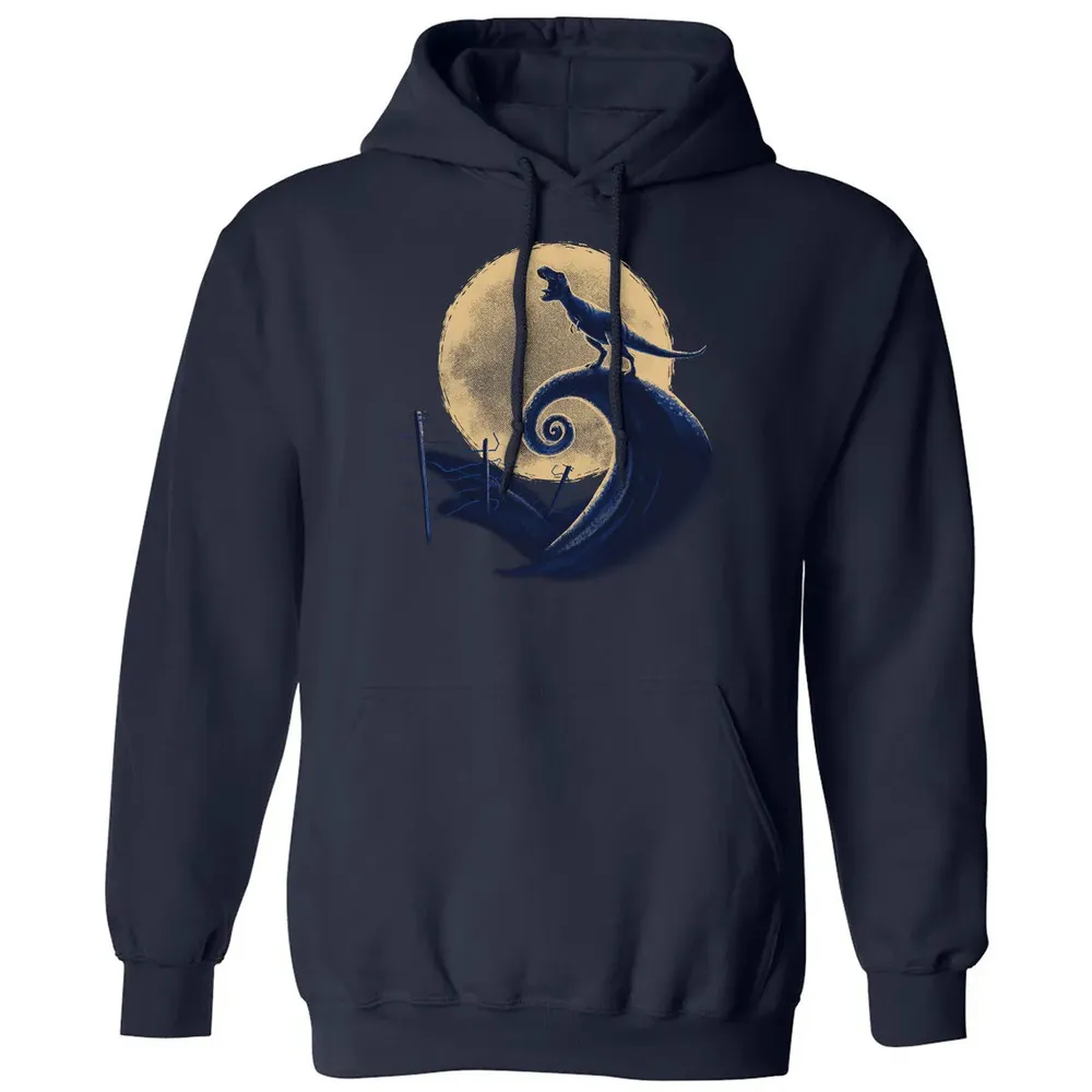 Dinosaur On Nightmare Classic Unisex Hoodie - 2