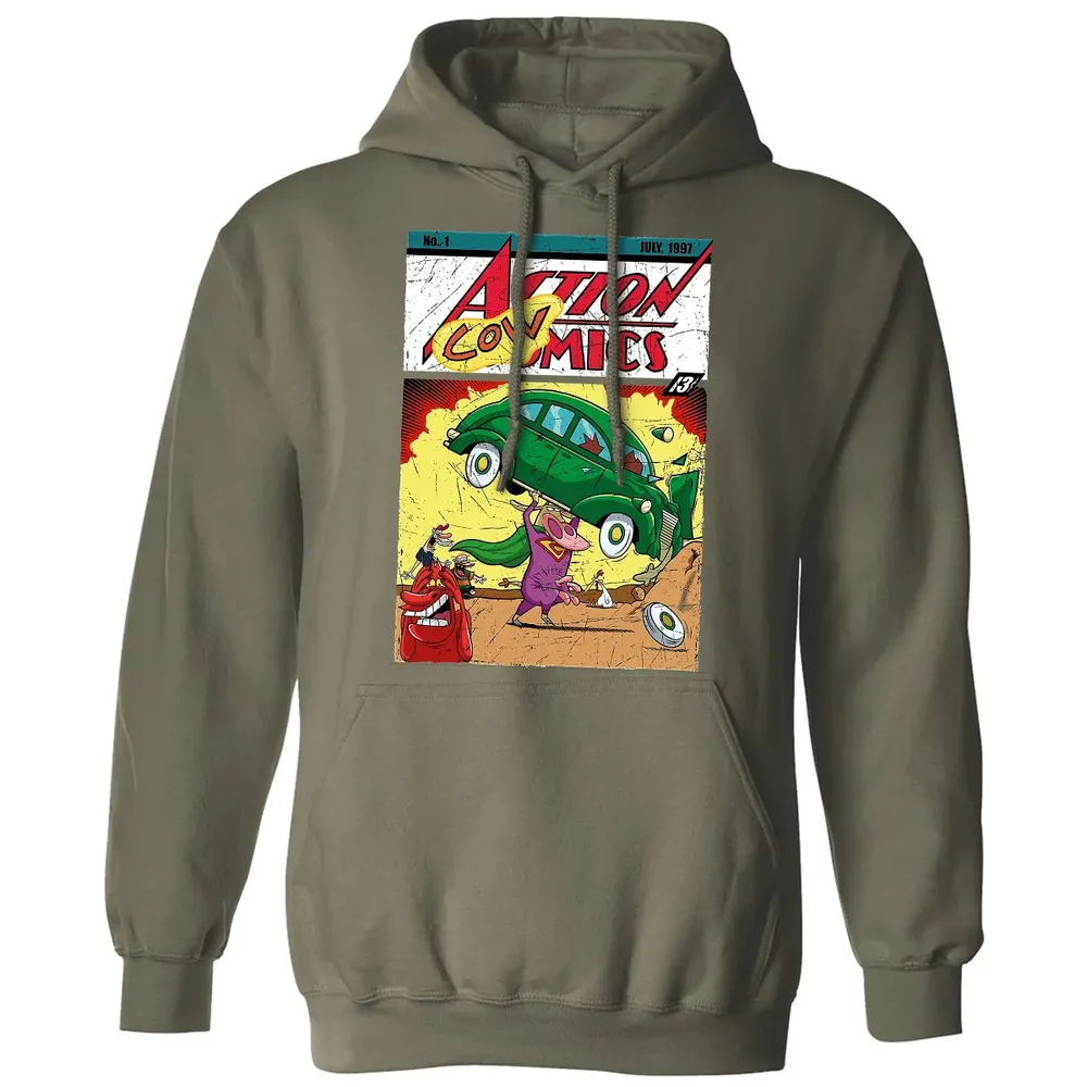 Action Cowmics Classic Unisex Hoodie - 4
