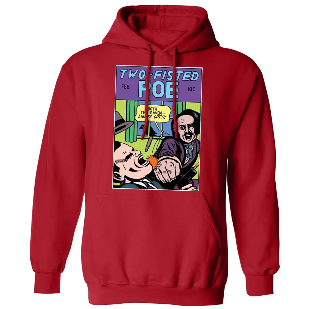 Two-Fisted Poe Classic Unisex Hoodie - 5