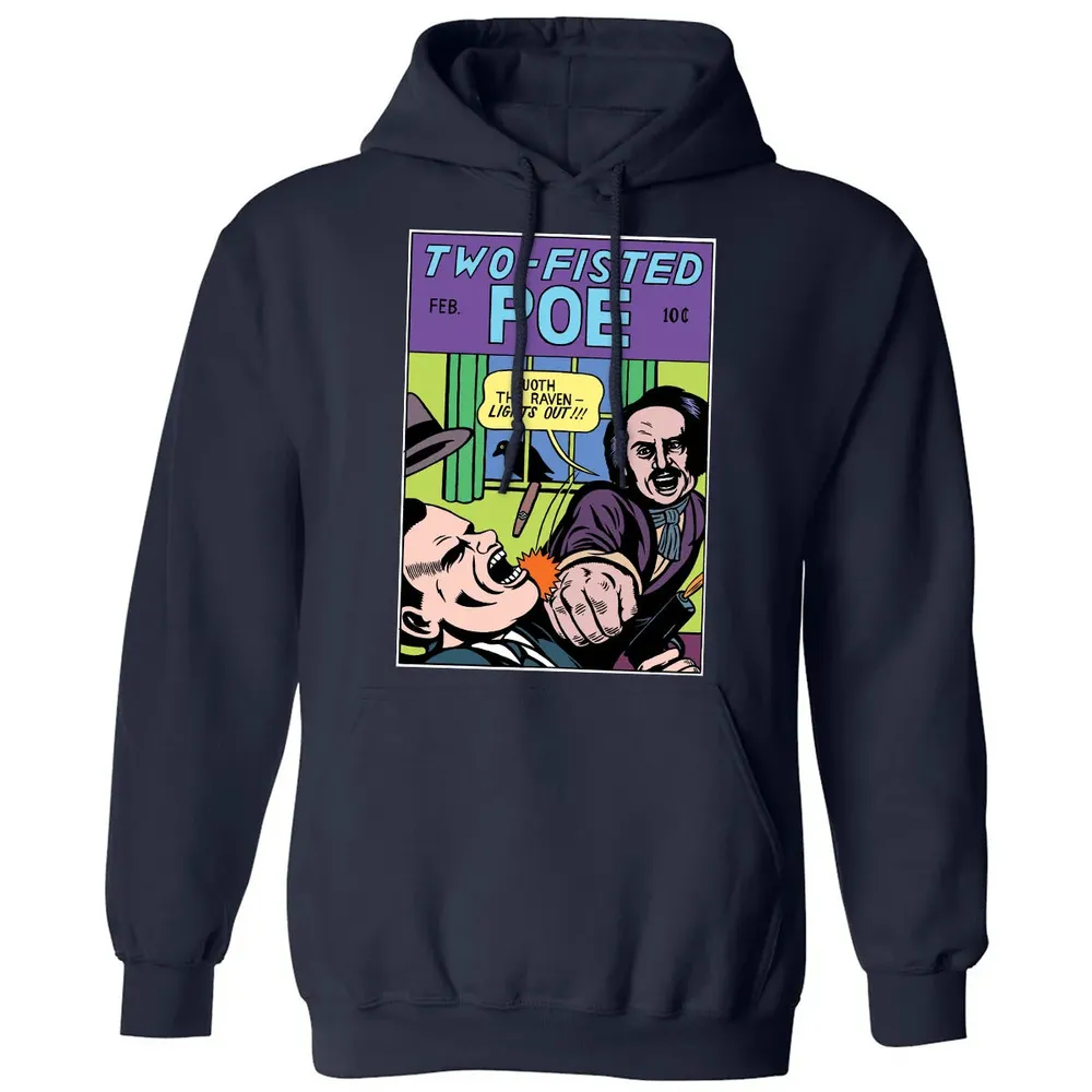 Two-Fisted Poe Classic Unisex Hoodie - 2