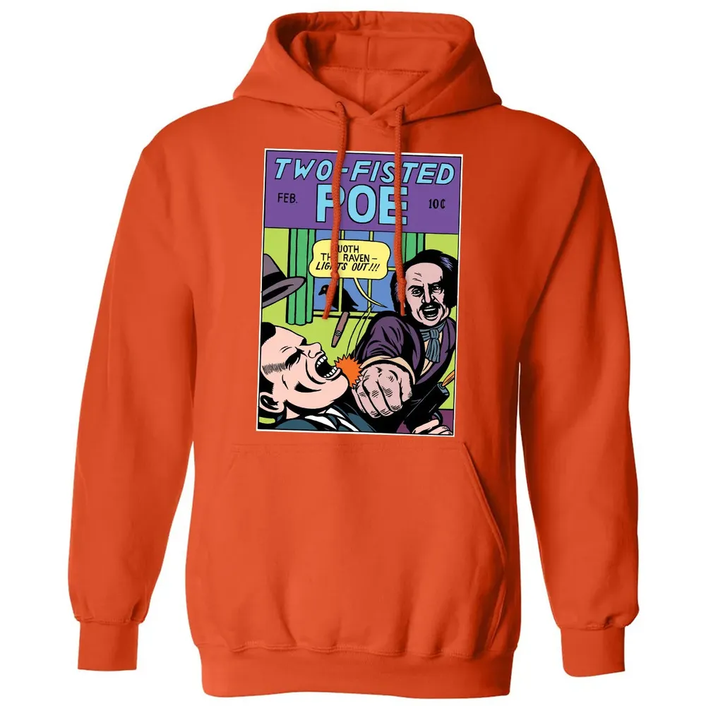 Two-Fisted Poe Classic Unisex Hoodie - 10