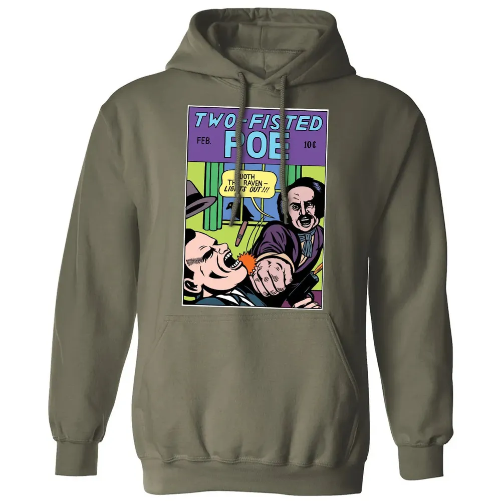 Two-Fisted Poe Classic Unisex Hoodie - 4