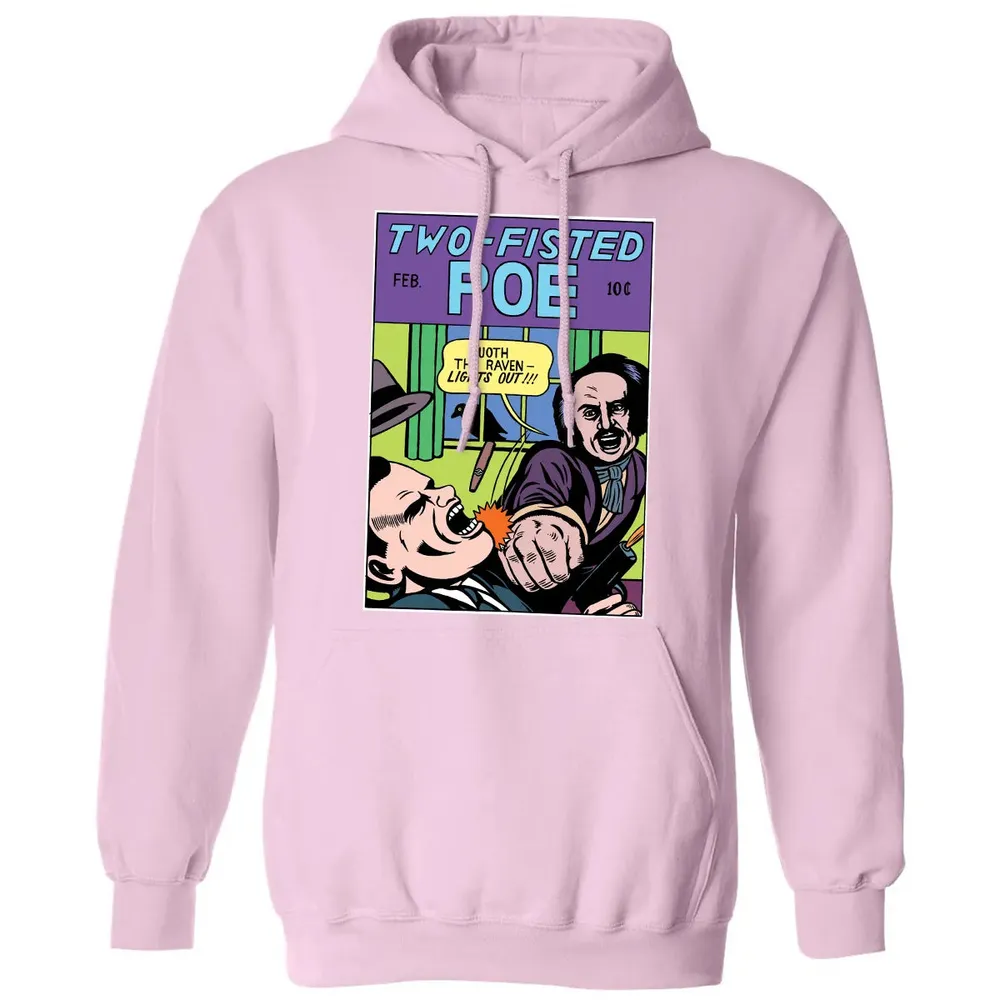 Two-Fisted Poe Classic Unisex Hoodie - 3