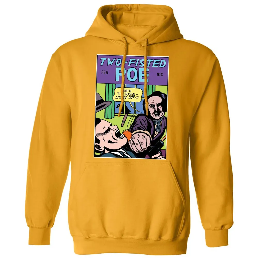 Two-Fisted Poe Classic Unisex Hoodie - 12