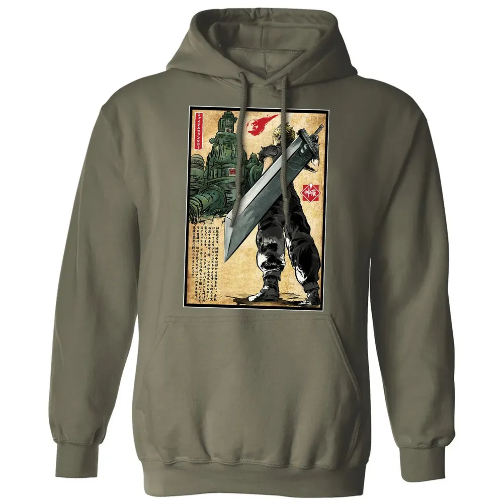 Welcome back to Midgar Classic Unisex Hoodie - 4