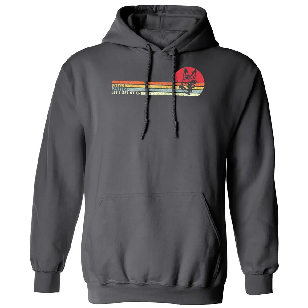 German Shepherd Dog Funny Vintage Classic Unisex Hoodie - 7