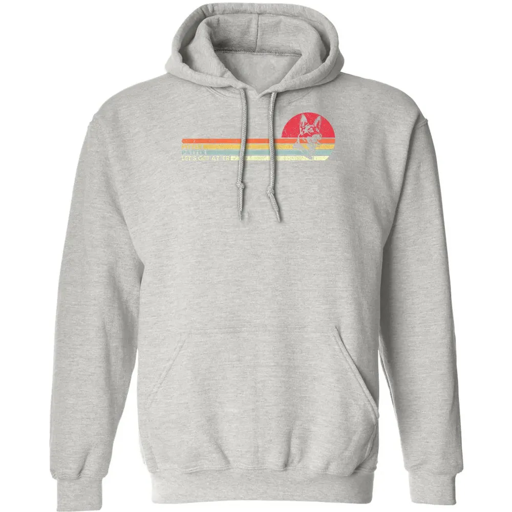 German Shepherd Dog Funny Vintage Classic Unisex Hoodie - 8