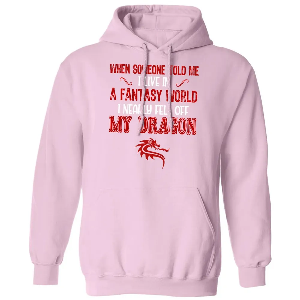 I Live In A Fantasy World Classic Unisex Hoodie - 3