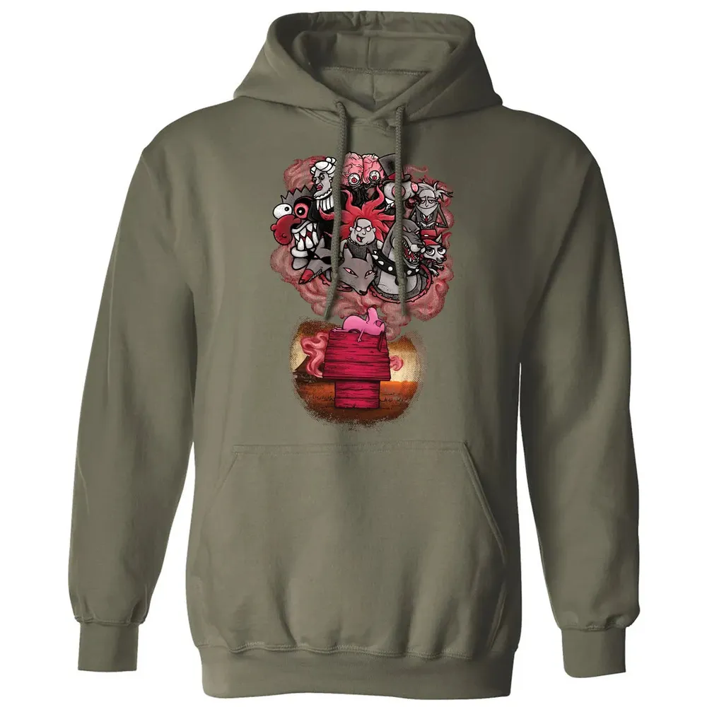 Courage Nightmare Classic Unisex Hoodie - 4