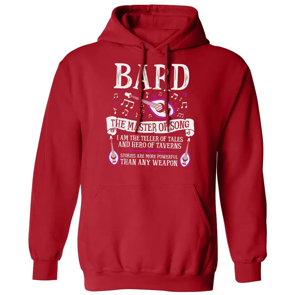 BARD, THE MASTER OF SONG (White) Classic Unisex Hoodie - 5