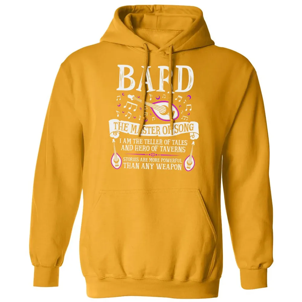BARD, THE MASTER OF SONG (White) Classic Unisex Hoodie - 12