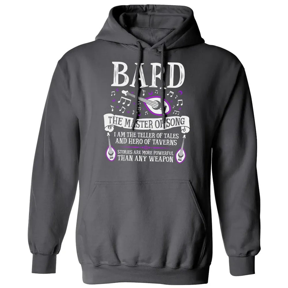 BARD, THE MASTER OF SONG (White) Classic Unisex Hoodie - 7