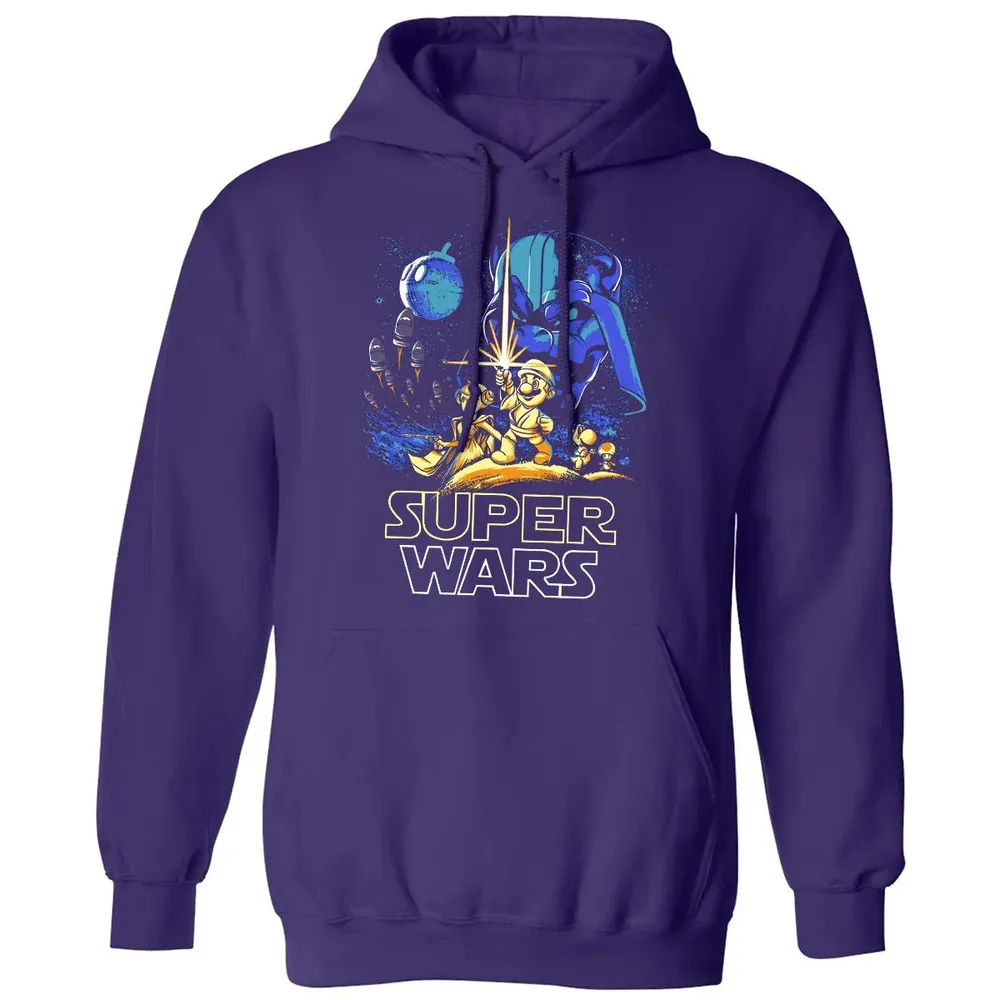 Super Wars Classic Unisex Hoodie - 6