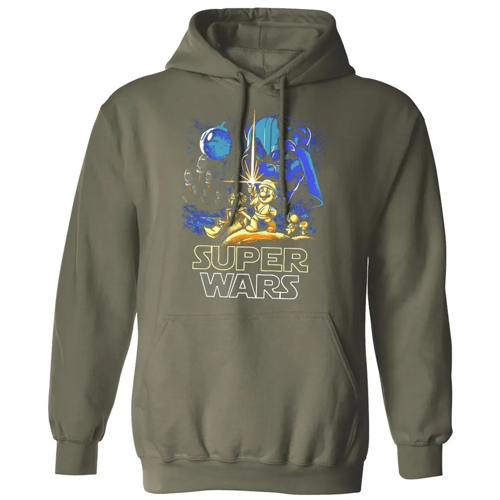 Super Wars Classic Unisex Hoodie - 4