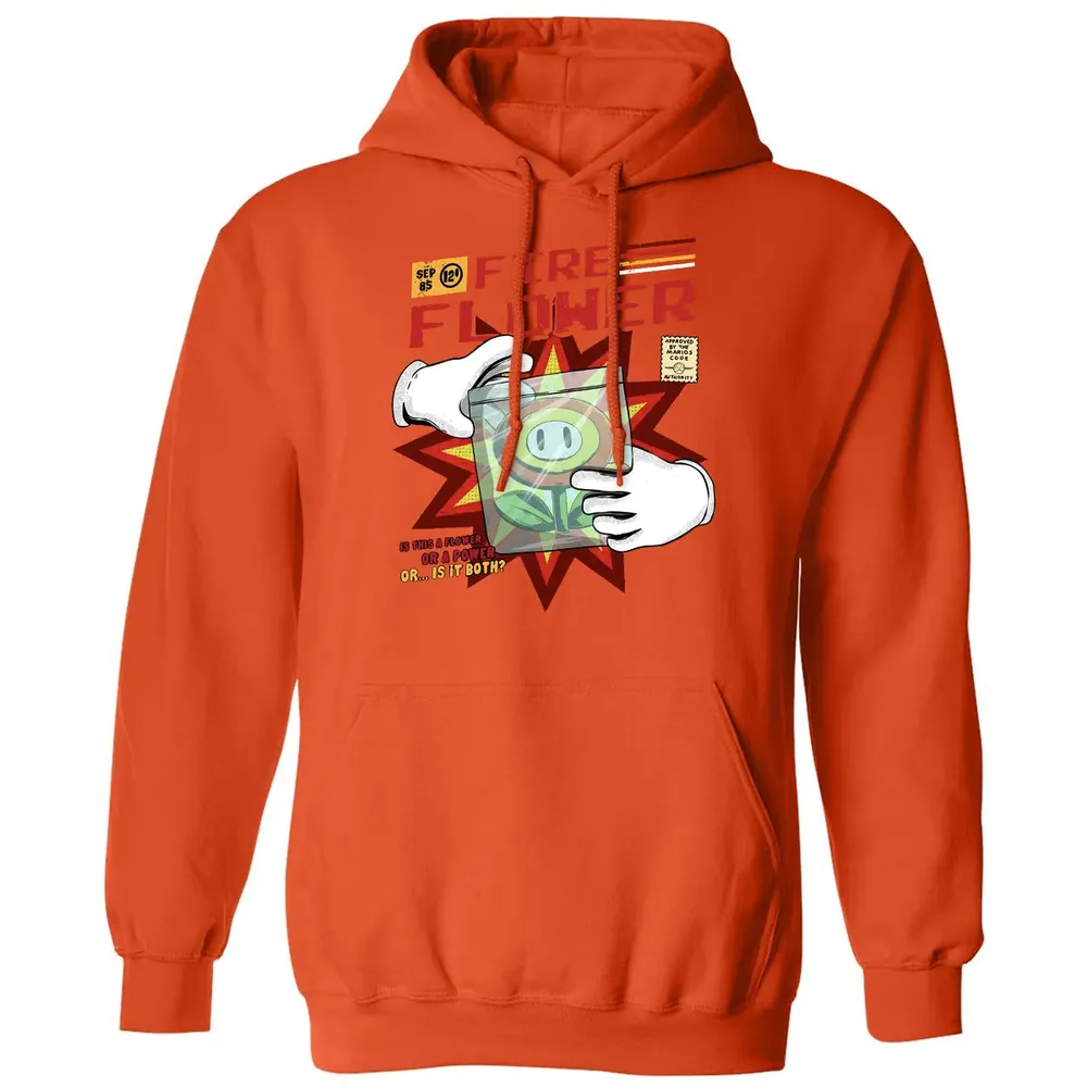Fire Flower Classic Unisex Hoodie - 10
