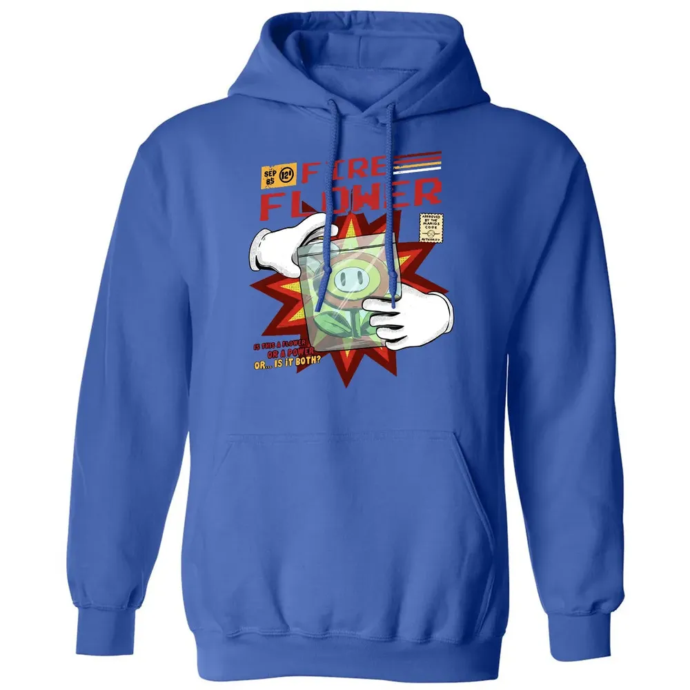 Fire Flower Classic Unisex Hoodie - 9
