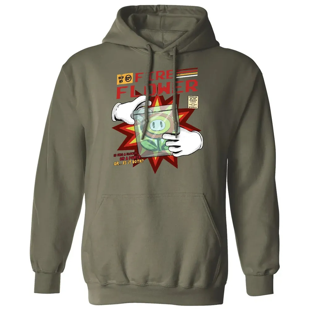 Fire Flower Classic Unisex Hoodie - 4