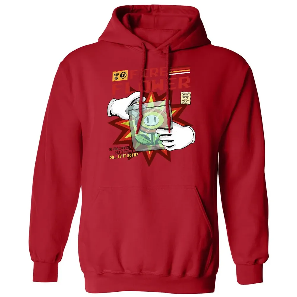 Fire Flower Classic Unisex Hoodie - 5