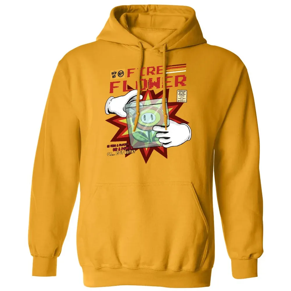 Fire Flower Classic Unisex Hoodie - 12