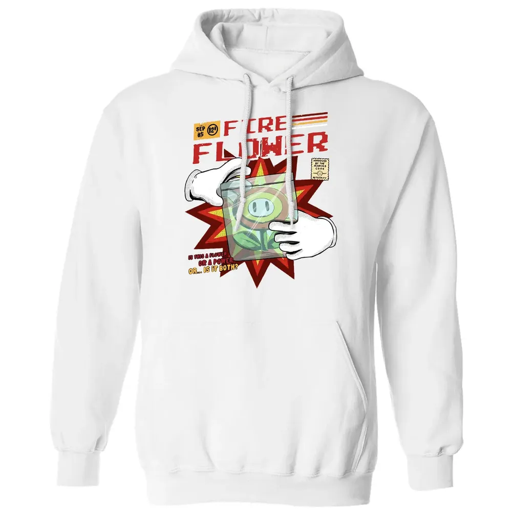 Fire Flower Classic Unisex Hoodie - 11