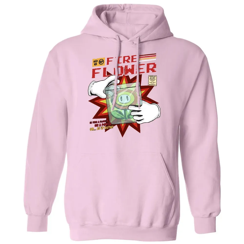 Fire Flower Classic Unisex Hoodie - 3