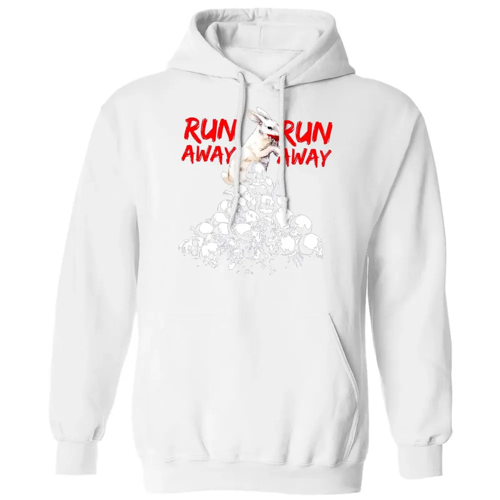 Run Away Killer Rabbit Classic Unisex Hoodie - 11