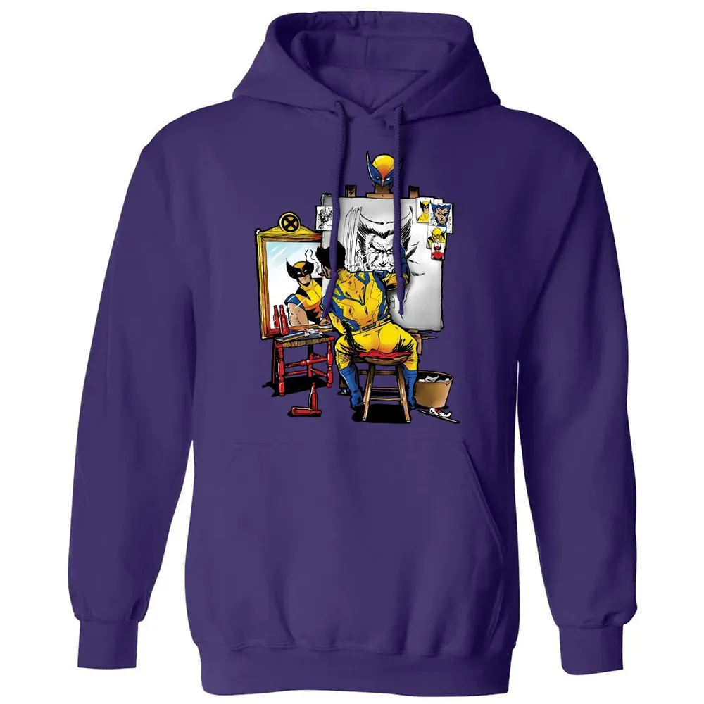 Snikt Portrait Classic Unisex Hoodie - 6