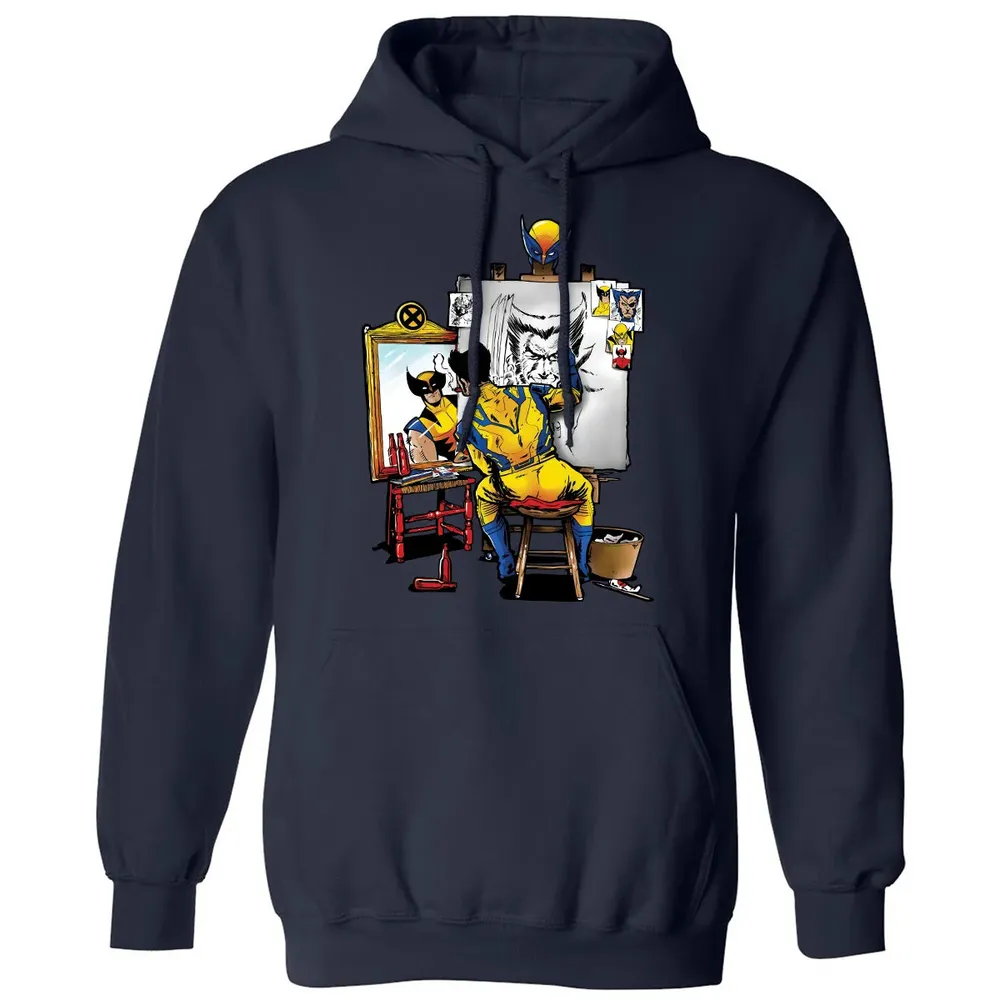 Snikt Portrait Classic Unisex Hoodie - 2