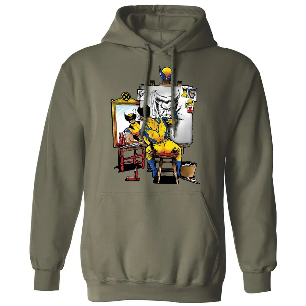 Snikt Portrait Classic Unisex Hoodie - 4