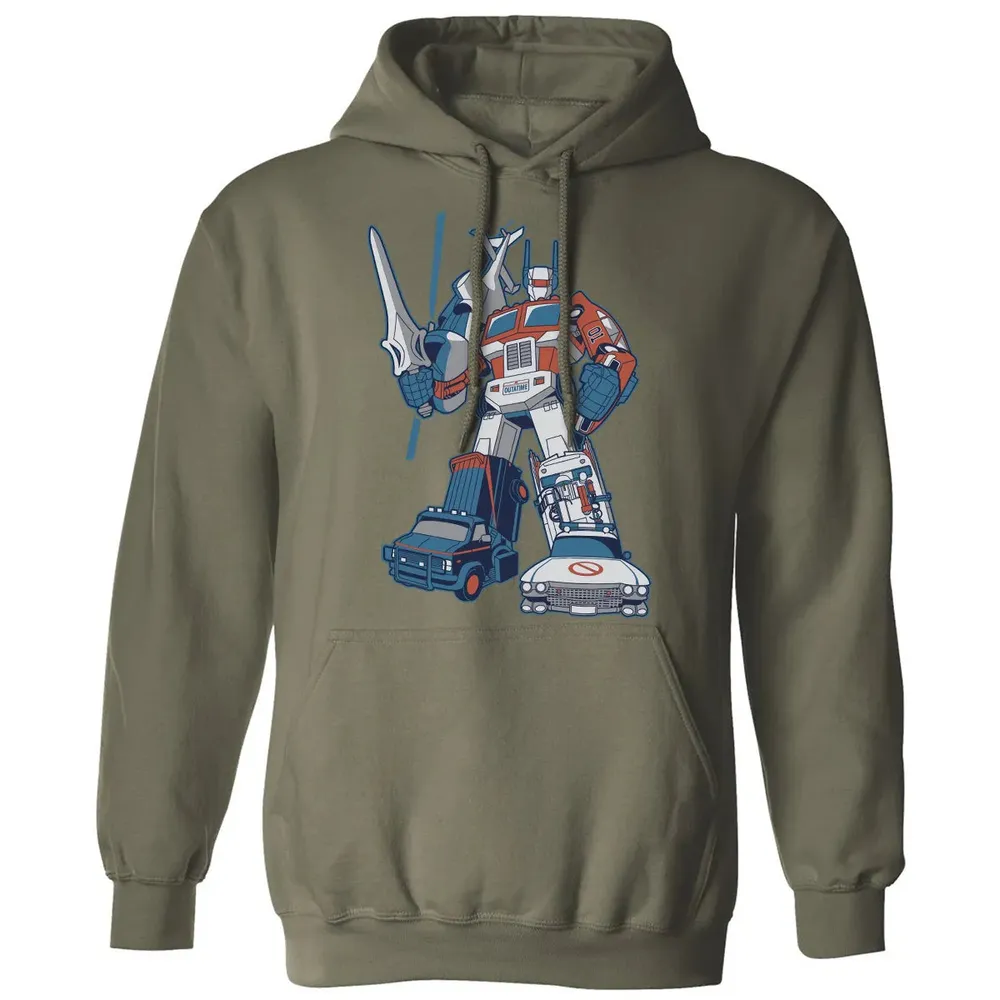 Outatime Mecha Classic Unisex Hoodie - 4