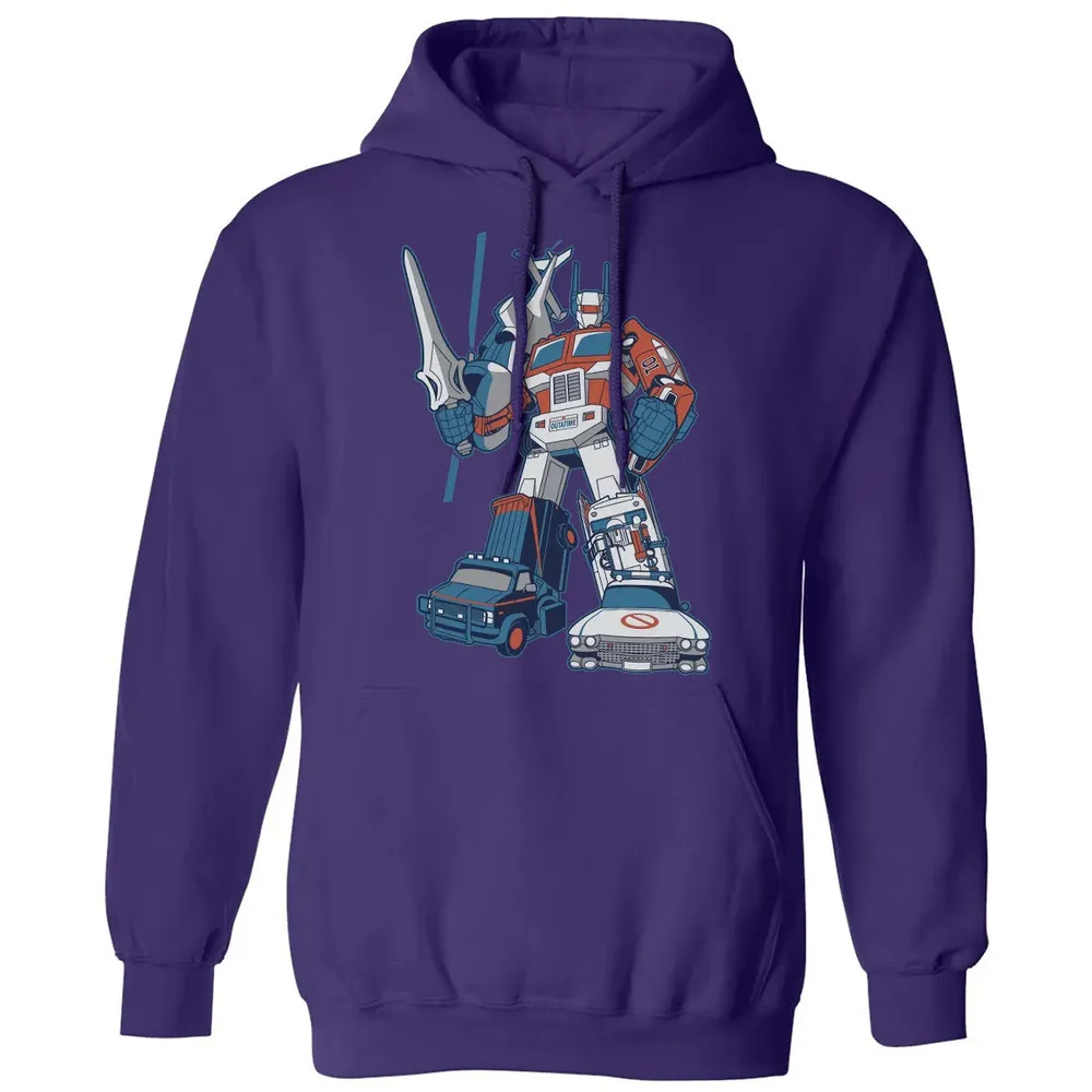 Outatime Mecha Classic Unisex Hoodie - 6