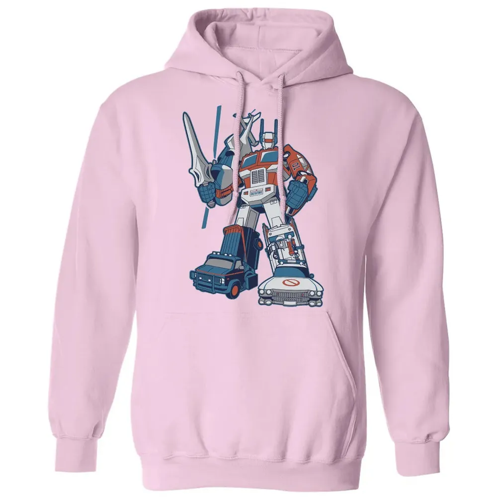 Outatime Mecha Classic Unisex Hoodie - 3